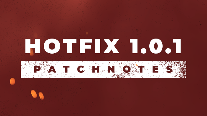 Hotfix 1.0.1 Blog